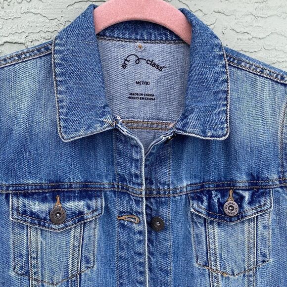 Art Class Sz M (7/8) Jean Jacket - Picture 4 of 10